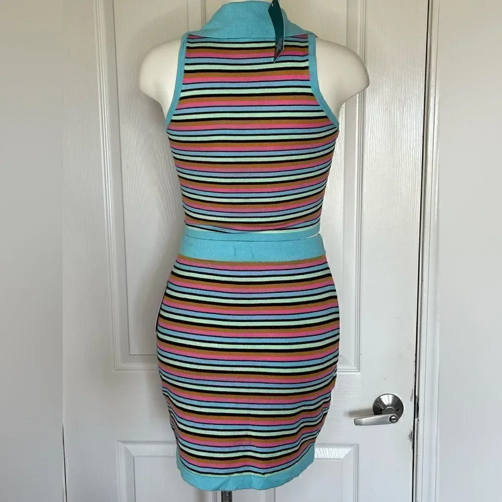 Wild fable skirt and top set top size small skirt size med